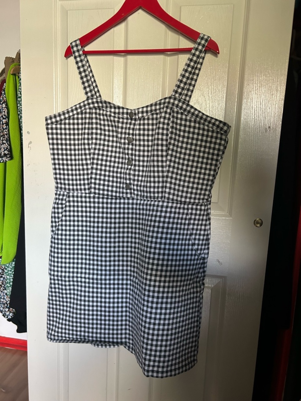 No Boundaries Black and White (XXXL) Dress